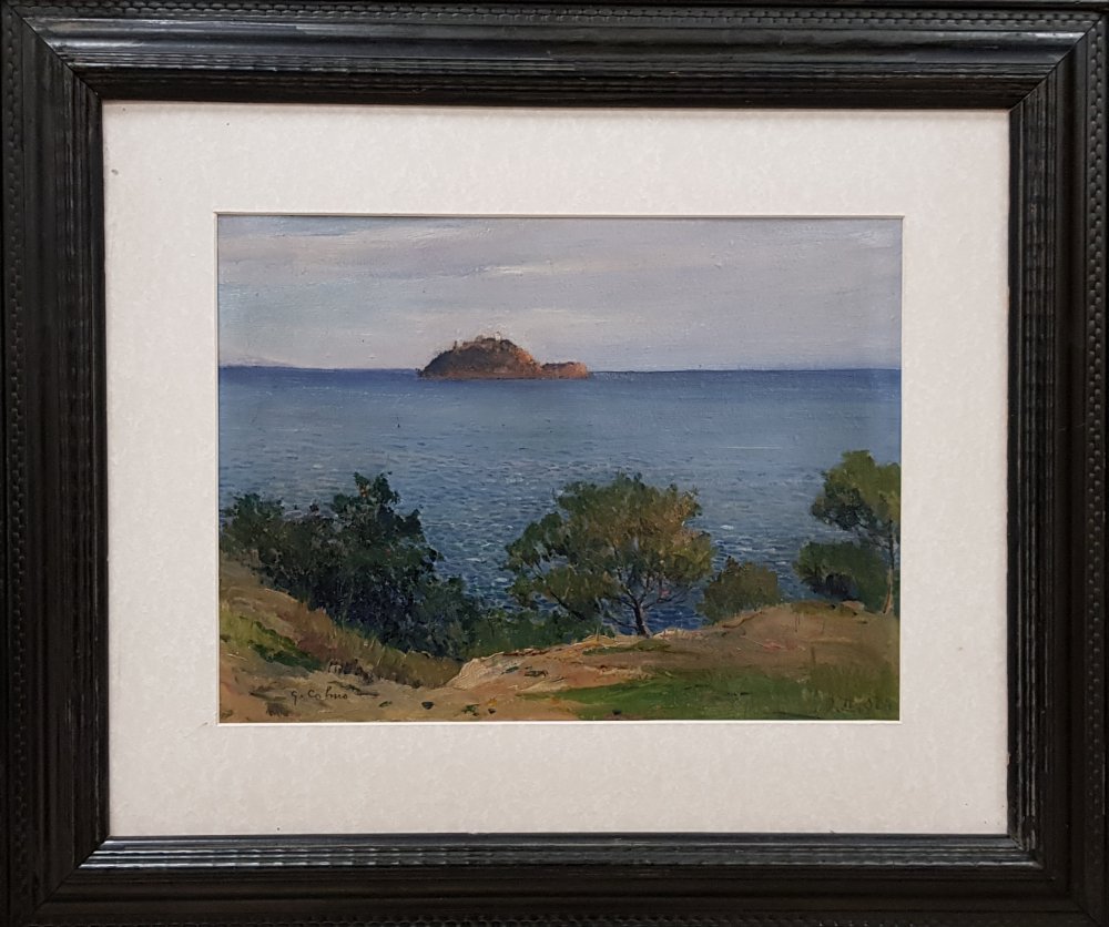 giovanni colmo: Alassio, l'isola Gallinara datato '24